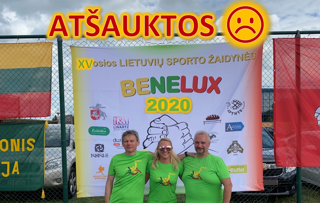 BeNeLux2020 žaidynių organizatoriai – dar nesakome ‘iki susitikimo kitais metais’