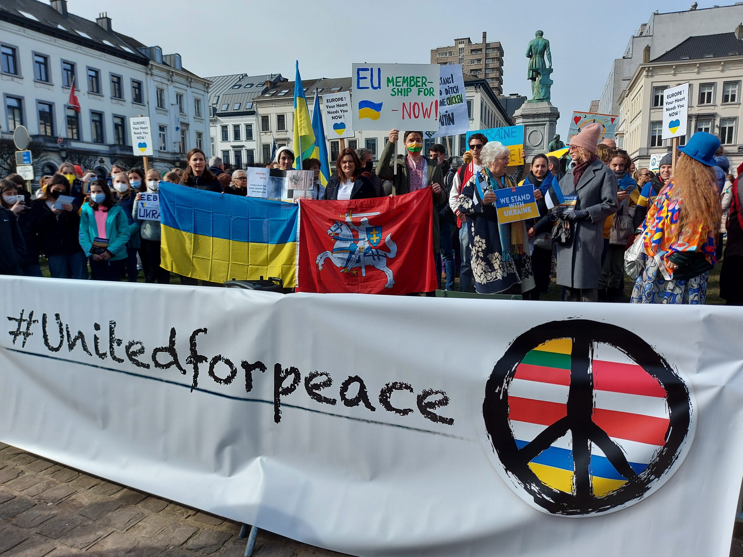Kaip Belgijos lietuvių bendruomenė įsitraukė į pagalbą Ukrainai