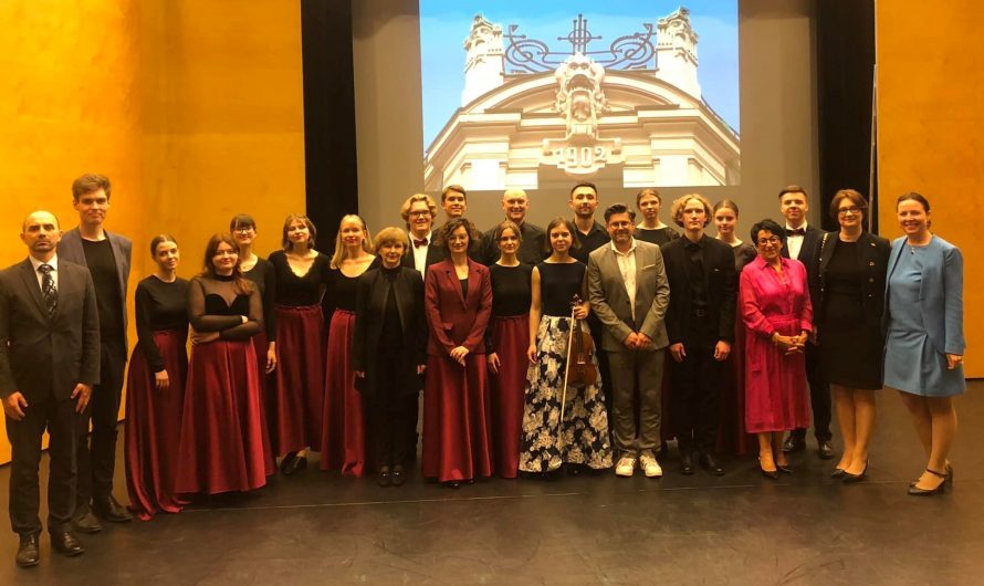 Ambasados padėka bendruomenei už pagalbą Kauno J.Gruodžio konservatorijos styginių orkestro gastrolių metu