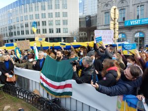 Ukrainos palaikymo protestas