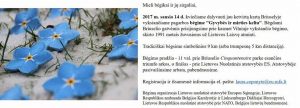 IV pagarbos bėgimas „Gyvybės ir mirties keliu" Briuselyje