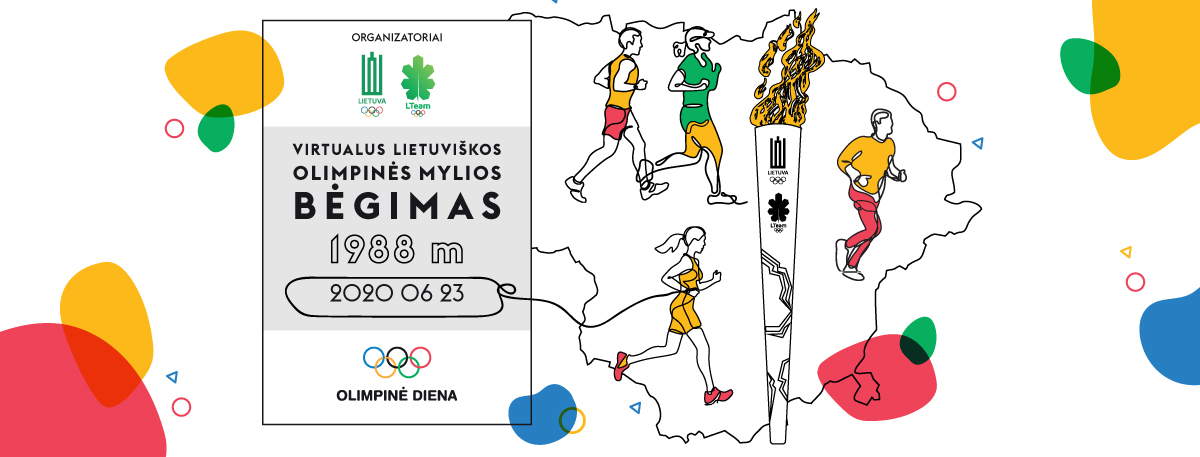 Lietuviškos olimpinės mylios bėgimas