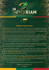 Labdaringas bėgimas "In Memoriam"