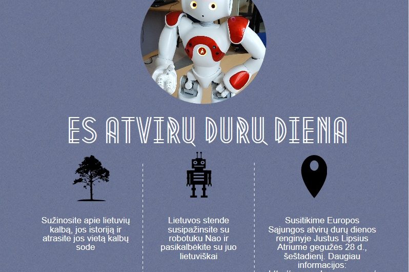 Gegužės 28 d., šeštadienį, ES atvirų durų diena!