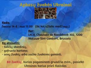 Apkasų žvakių Ukrainai gamyba @ Lietuvių kultūros centre Belgijoje | Woluwe-Saint-Lambert | Bruxelles | Belgija
