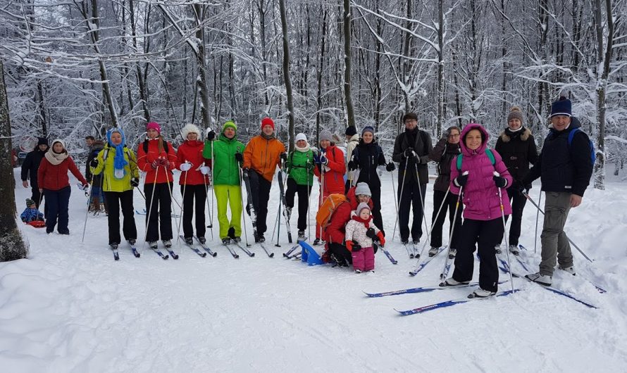 Slidinėjimo žygis Hautes Fagnes sausio 20 d.