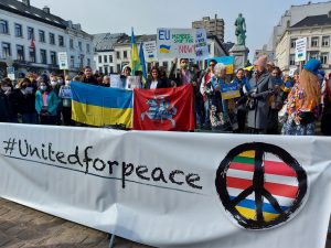 Ukrainos palaikymo protestas, 2022 kovo 2