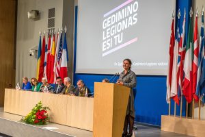 PLB XVII Seimo posėdis, Gedimino legionas