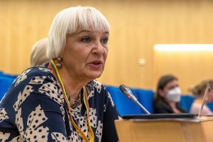 PLB XVII Seimo posėdis, Dalia Makarova Ukrainos LB pirmininkė